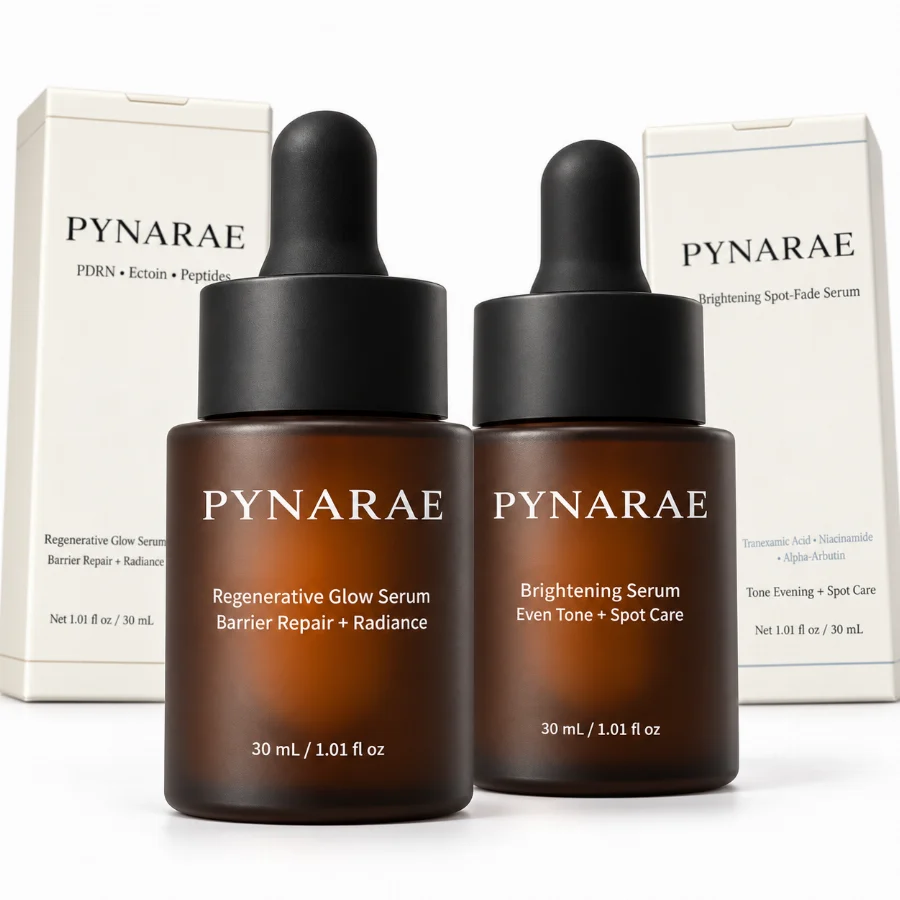 PYNARAE Brighten + Glow Serum Duo